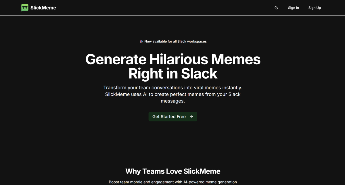 SlickMeme preview